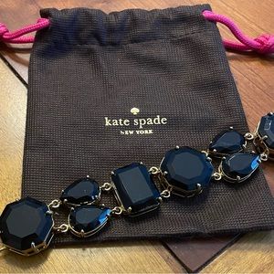Beautiful Black Stone Kate Spade Bracelet